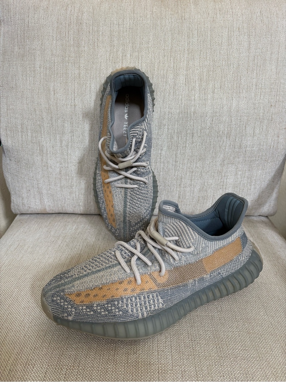 Adidas Yeezy Boost 350 V2 Israfil Gray Primeknit Low 2020 Men’s 12